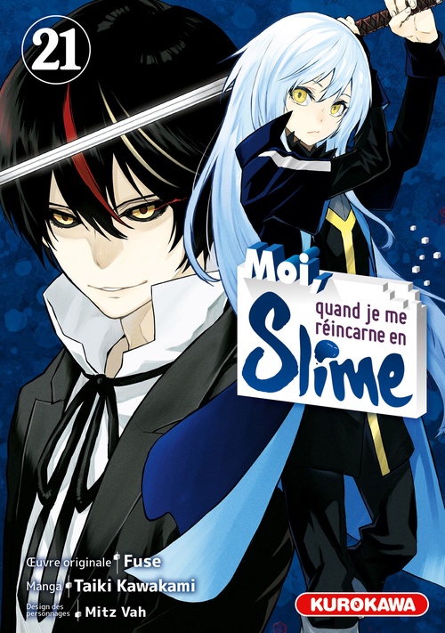 Couverture ebook de Moi, quand je me réincarne en Slime - Tome 21, de Fuse, Taiki Kawakami, Vah Mitz