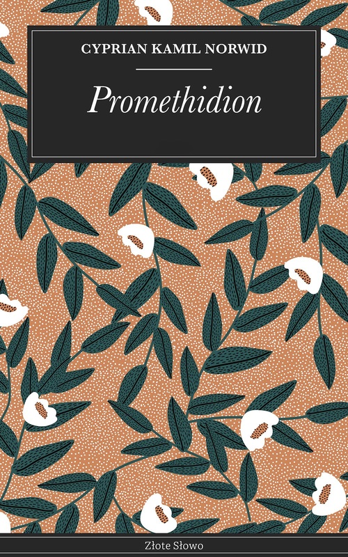 ebook cover of Promethidion, by Cyprian Kamil Norwid