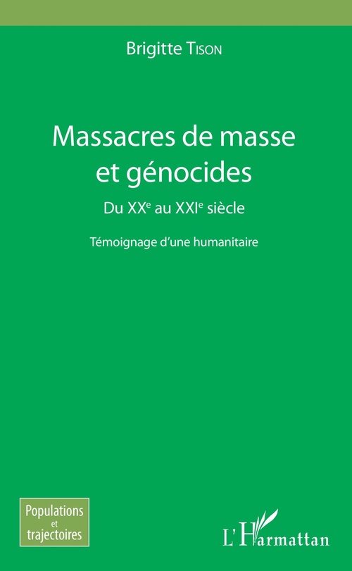 Couverture ebook de Massacres de masse et génocides, de Brigitte Tison