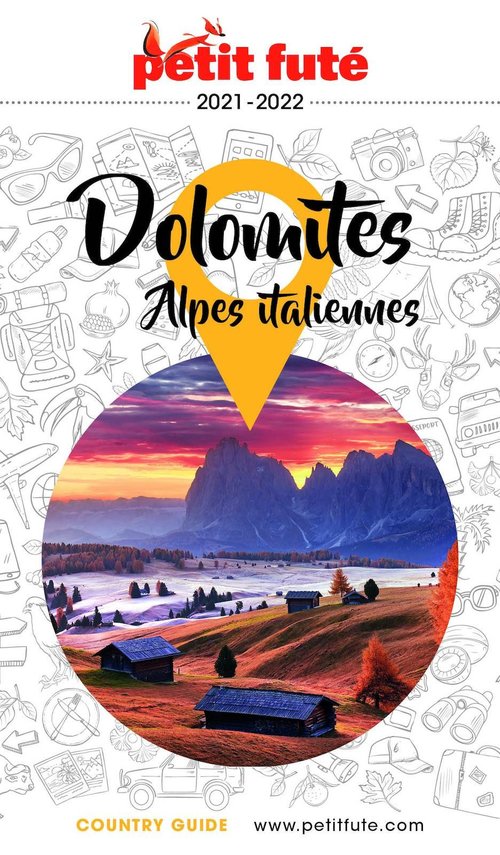 Couverture ebook de DOLOMITES ET ALPES ITALIENNES 2021/2022 Petit Futé, de Collectif petit futé