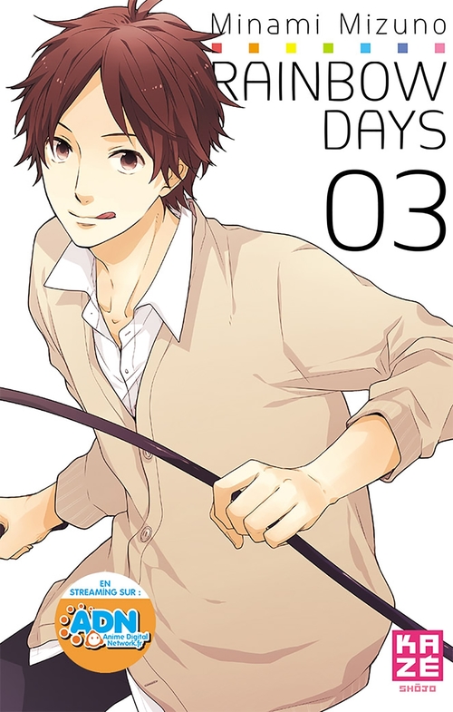 Couverture ebook de Rainbow Days T03, de Minami Mizuno