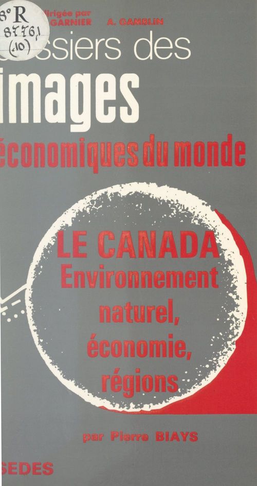 ebook cover of Le Canada, by Pierre Biays