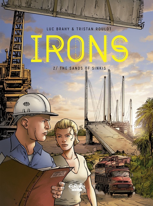 ebook cover of Irons - Volume 2 - The Sands of Sinkis, by Tristan Roulot