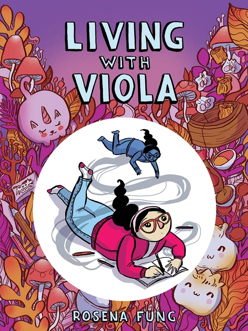 Couverture ebook de Living with Viola, de Rosena Fung