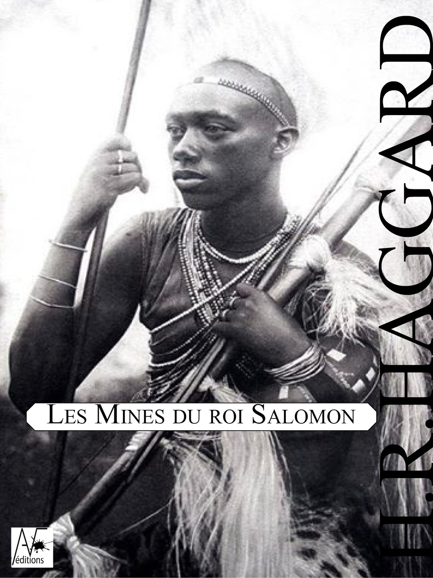 ebook cover of Les Mines du roi Salomon, by Henry Rider Haggard