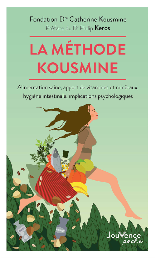 Couverture ebook de La méthode Kousmine, de Catherine Kousmine