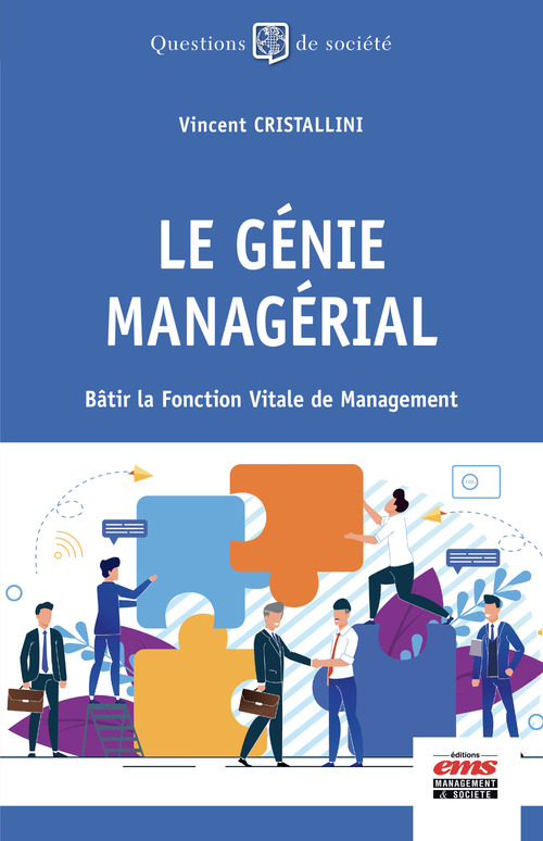 ebook cover of Le génie managérial, by Vincent Cristallini
