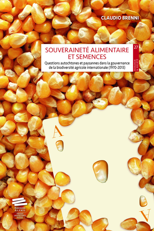 ebook cover of Souveraineté alimentaire et semences, by Claudio Brenni