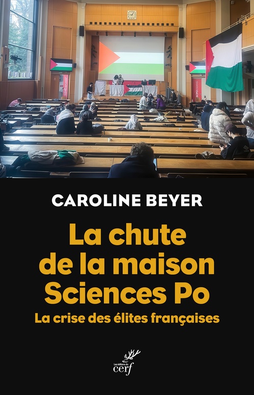 Couverture ebook de La Chute de la maison Sciences Po, de CAROLINE BEYER