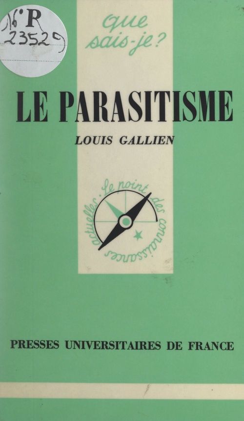 Couverture ebook de Le parasitisme, de Louis Gallien