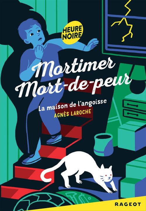 Couverture ebook de Mortimer Mort-de-Peur : la maison de l'angoisse, de Agnès Laroche