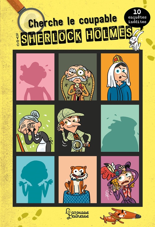 ebook cover of Cherche le coupable avec Sherlock Holmes - 10 enquêtes inédites, by Sandra Lebrun