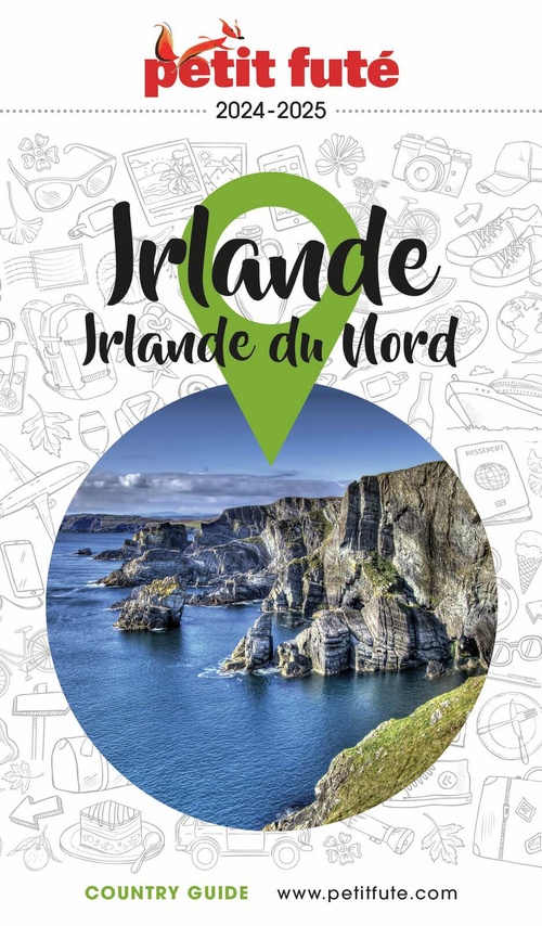 Couverture ebook de IRLANDE 2024/2025 Petit Futé, de Collectif petit futé