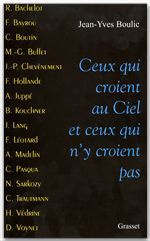 Couverture ebook de Ceux qui croient au ciel et ceux qui n'y croient pas, de Jean-Yves Boulic