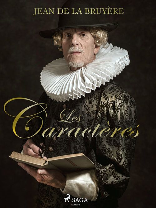 Couverture ebook de Les Caractères, de Jean  De La Bruyere