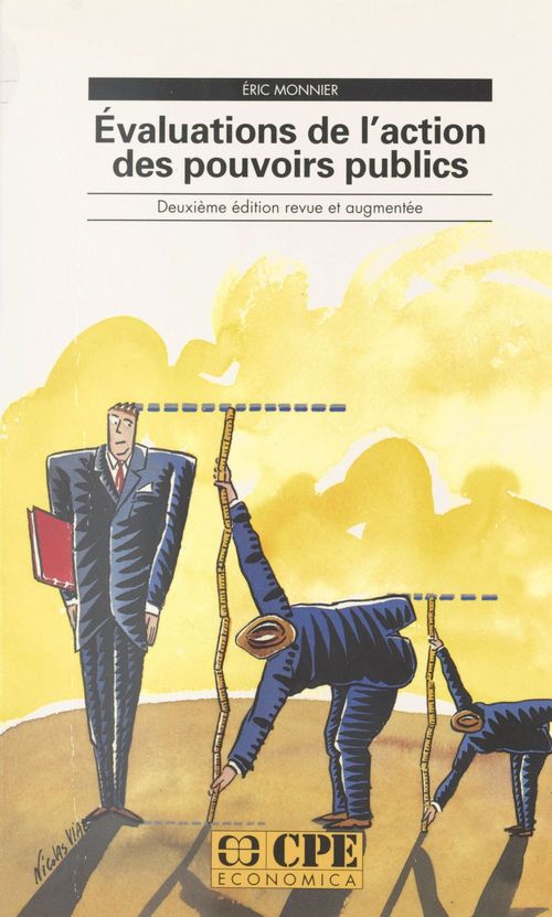 Couverture ebook de Évaluations de l'action des pouvoirs publics, de ÞRic Monnier