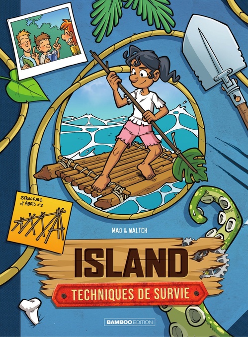Couverture ebook de Island - Techniques de survie - Tome 2, de Sébastien Mao