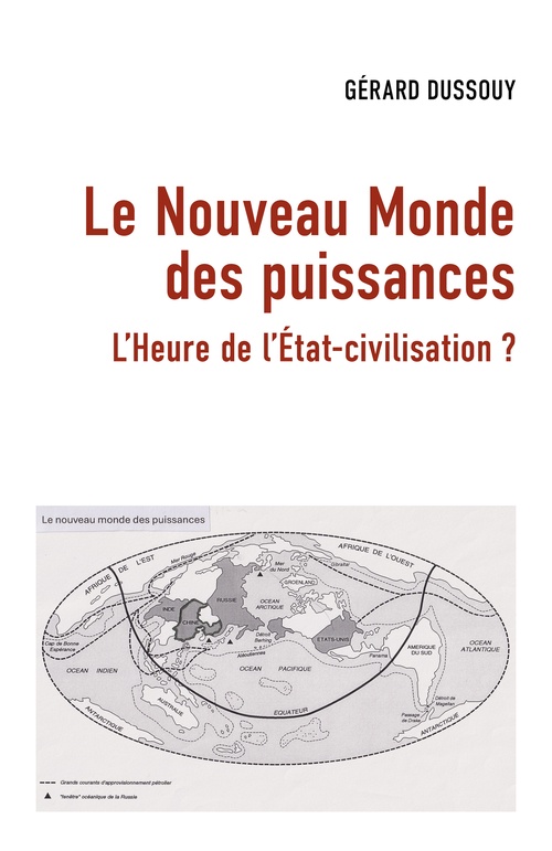 Couverture ebook de Le Nouveau Monde des puissances, de Gérard Dussouy