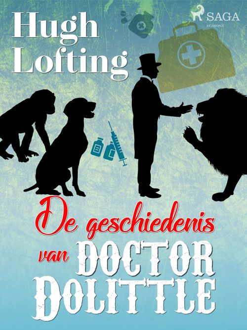 Couverture ebook de De geschiedenis van doctor Dolittle, de Hugh Lofting