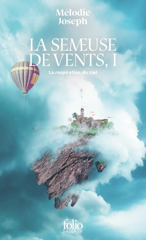 Couverture ebook de La semeuse de vents (Tome 1) - La respiration du ciel, de Mélodie Joseph