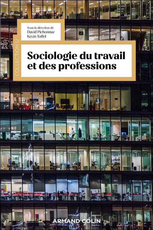 Couverture ebook de Sociologie du travail et des professions, de