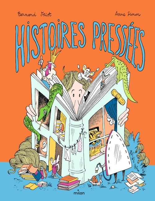 Couverture ebook de Les Histoires pressées, de Bernard Friot