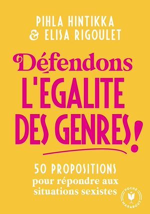 Couverture ebook de 30 discussions pour une éducation antisexiste, de Pihla Hintikka, Elisa Rigoulet