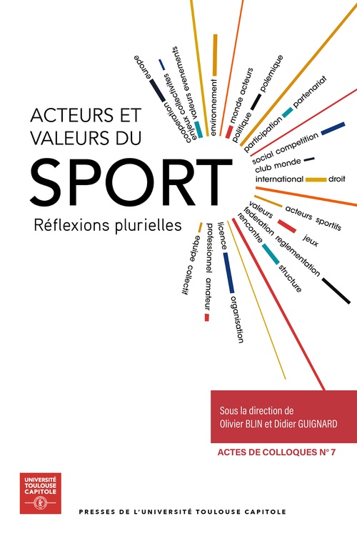 Couverture ebook de Acteurs et valeurs du sport : réflexions plurielles, de