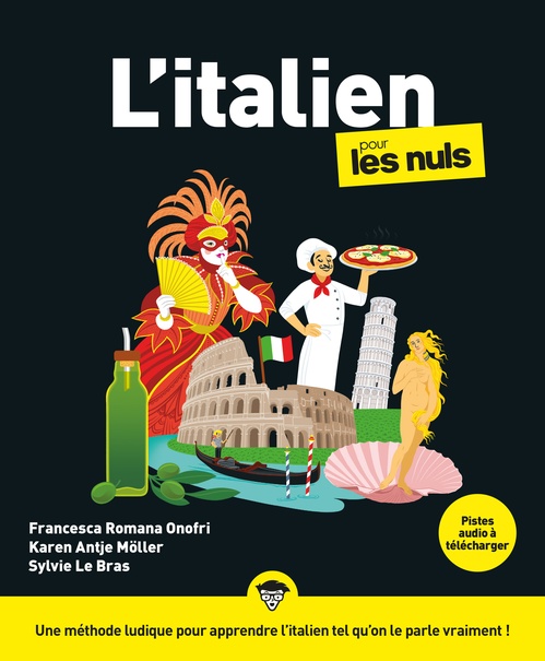 ebook cover of L'Italien pour les Nuls, 3e édition, by Francesca Romana Onofri, Karen Antje Möller, Sylvie Le Bras