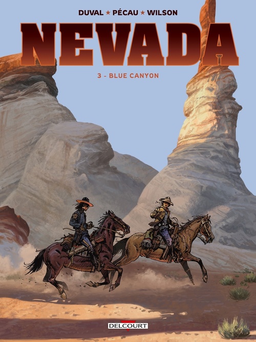 Couverture ebook de Nevada T03 - Blue Canyon, de Jean-Pierre Pécau