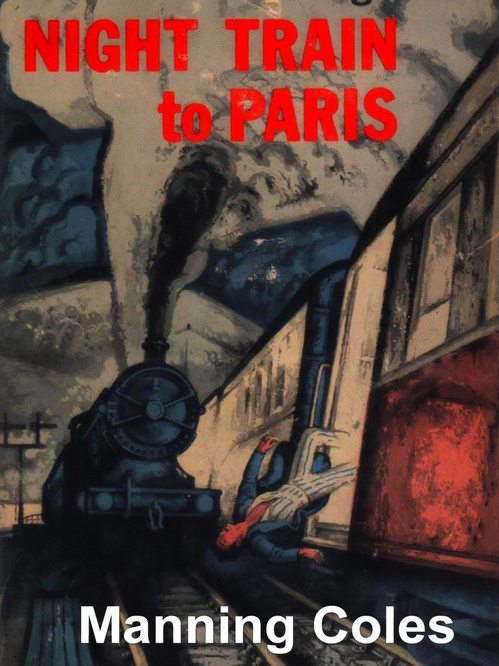 ebook cover of Night Train to Paris, by Manning Coles
