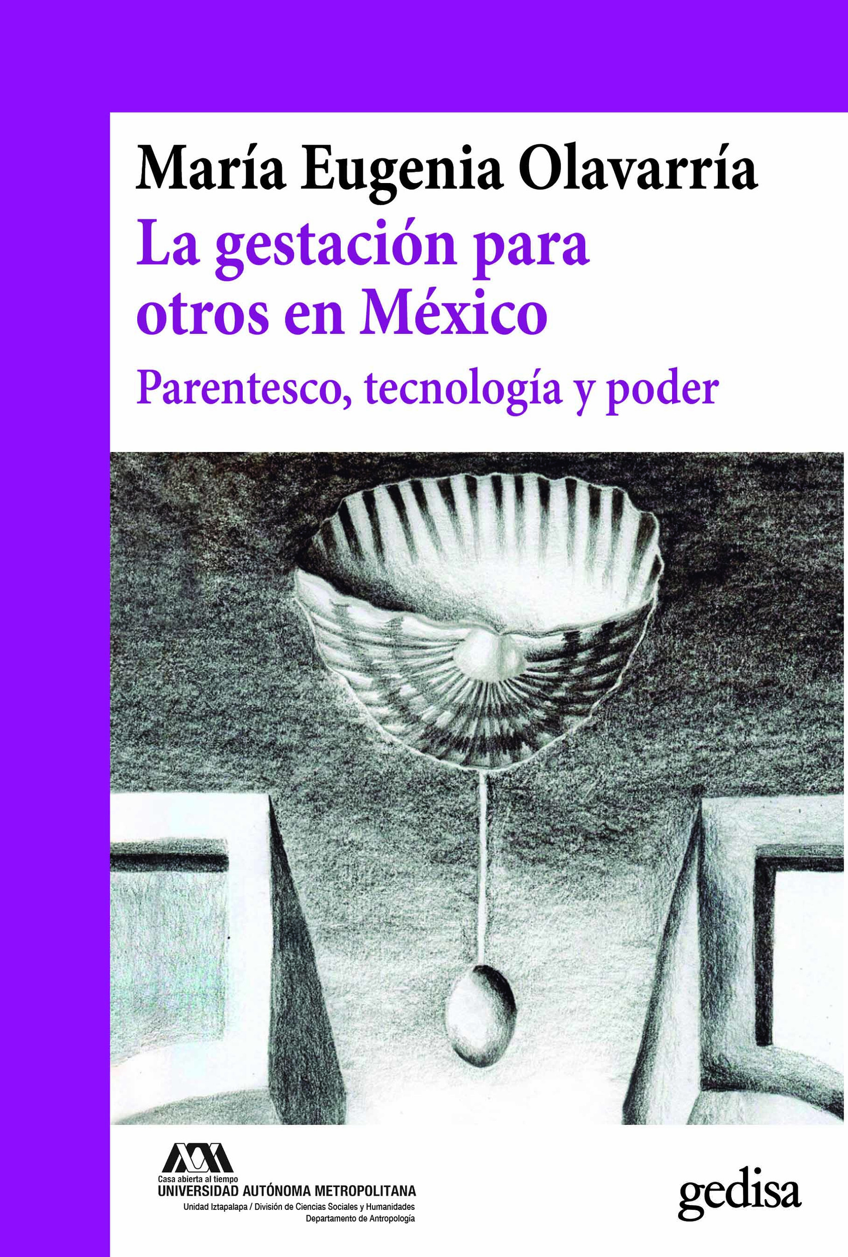 Couverture ebook de La gestación para otros en México, de María Eugenia Olavarría