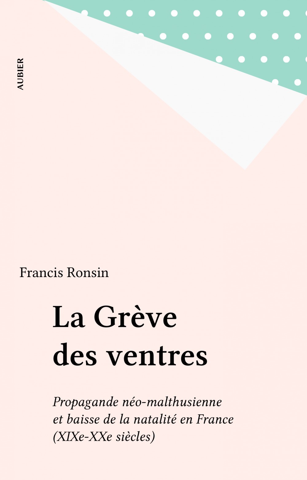 Couverture ebook de La Grève des ventres, de Ronsin Francis