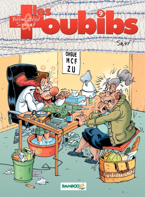 Couverture ebook de Les Toubibs - Tome 9, de Bélom, Gégé, Alain Sirvent