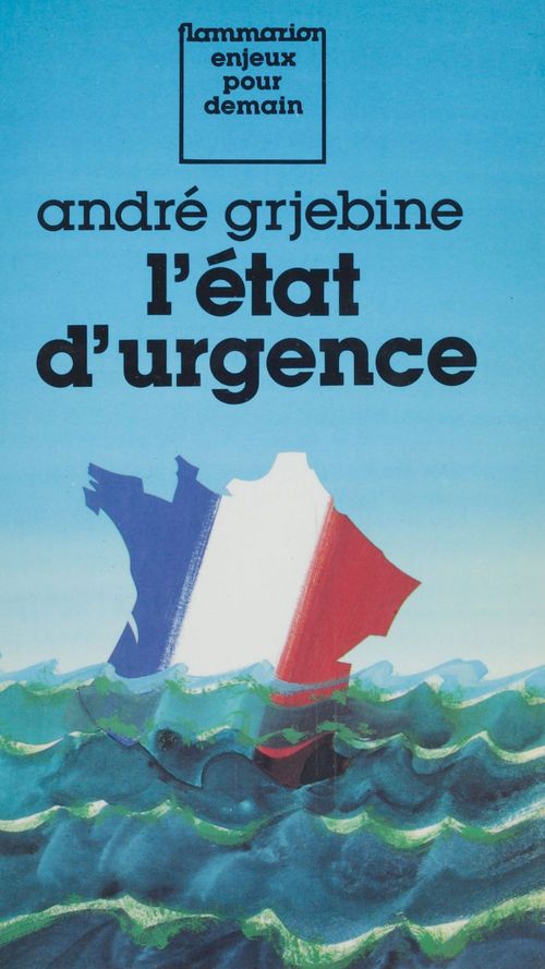 ebook cover of L'État d'urgence, by André Grjebine