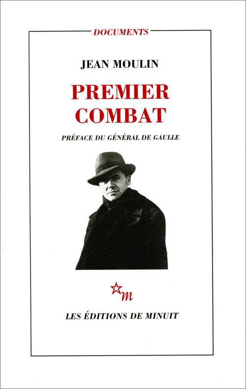 ebook cover of Premier combat, by Jean Moulin