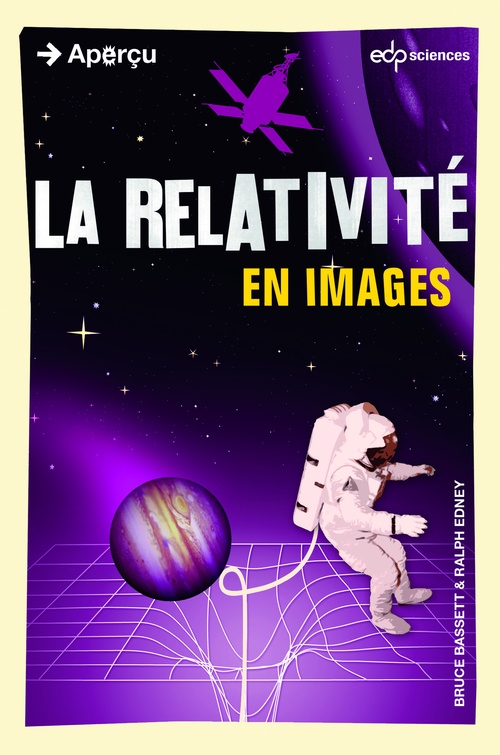Couverture ebook de La relativité en images, de Bruce Bassett, Ralph Edney