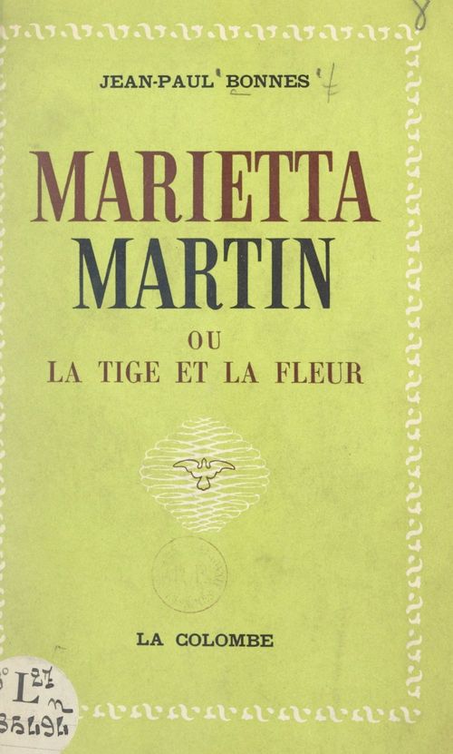 Couverture ebook de Marietta Martin, de Jean-Paul Bonnes