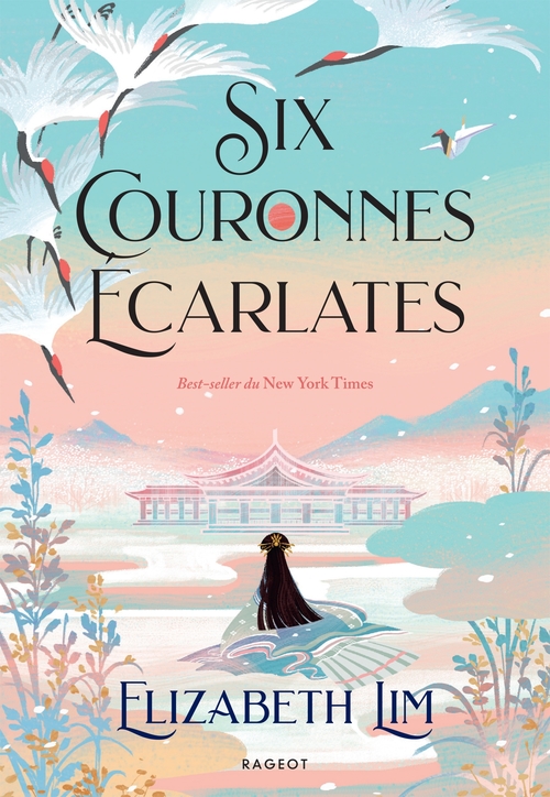 Couverture ebook de Six couronnes écarlates, de Elizabeth Lim
