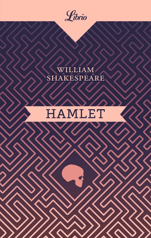 ebook cover of Hamlet, by William Shakespeare