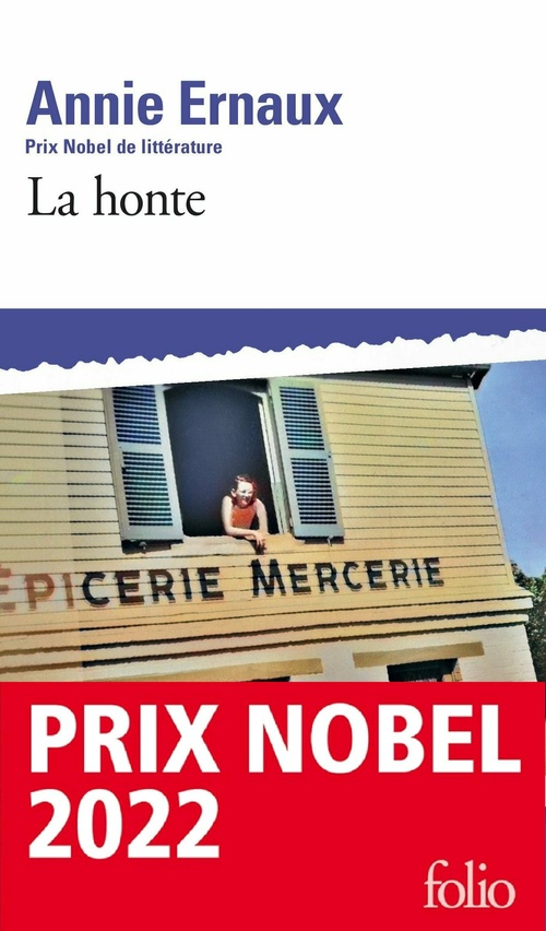 ebook cover of La honte, by Annie Ernaux