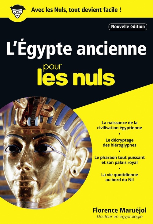 Couverture ebook de L'Egypte ancienne Poche Pour les Nuls, nouvelle édition, de Florence Maruéjol