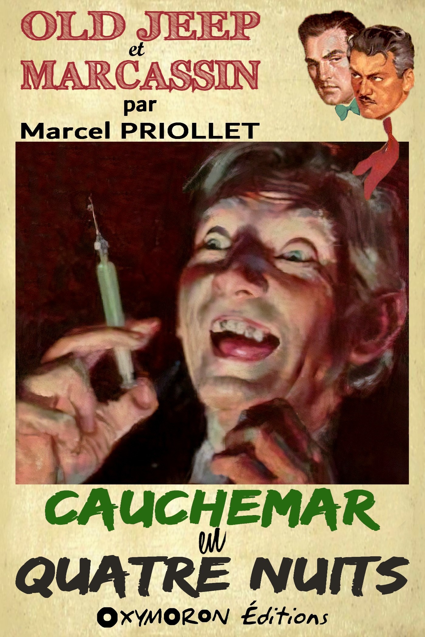 Couverture ebook de Cauchemar en quatre nuits, de Marcel Priollet