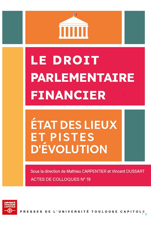 ebook cover of Le droit parlementaire financier : État des lieux et pistes d´évolution, by