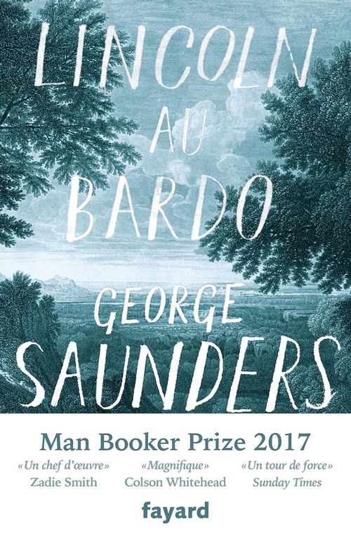 ebook cover of Lincoln au Bardo, by George Saunders