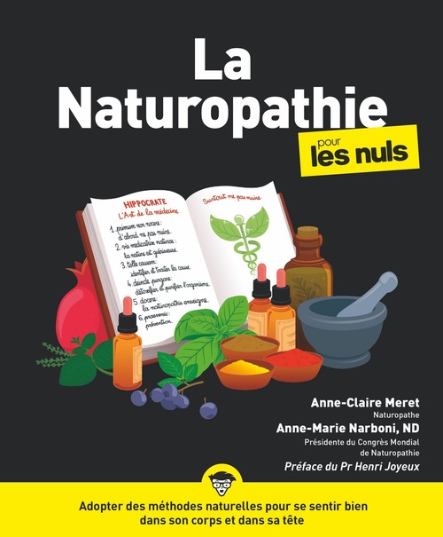 Couverture ebook de Naturopathie Pour les Nuls NE, de Anne-Claire Meret, Anne-Marie Narboni