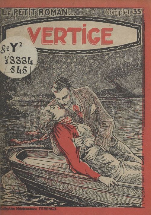 ebook cover of Vertige, by Jean Des Chaises