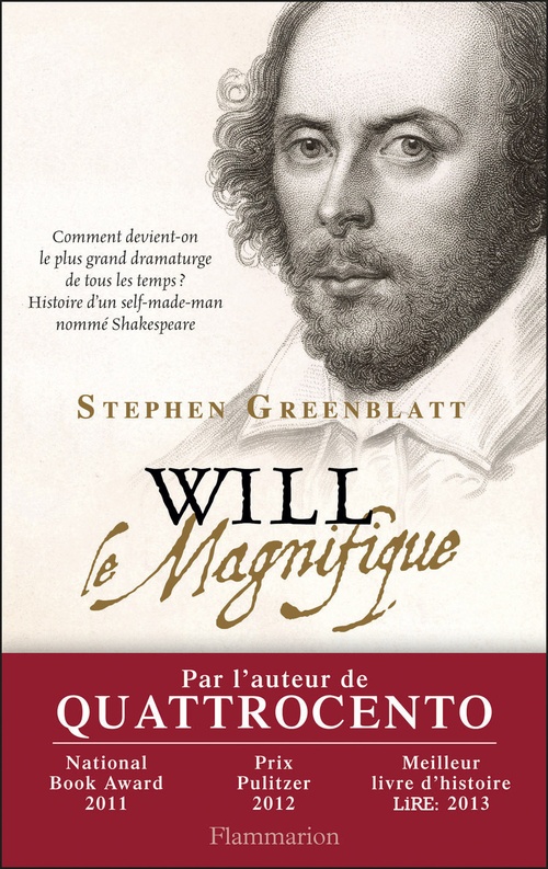 ebook cover of Will le Magnifique, by Stephen Greenblatt, Marie-Anne De Beru