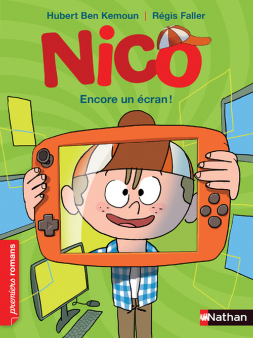 Couverture ebook de Nico - Encore un écran !, de Hubert Ben Kemoun, Régis Faller