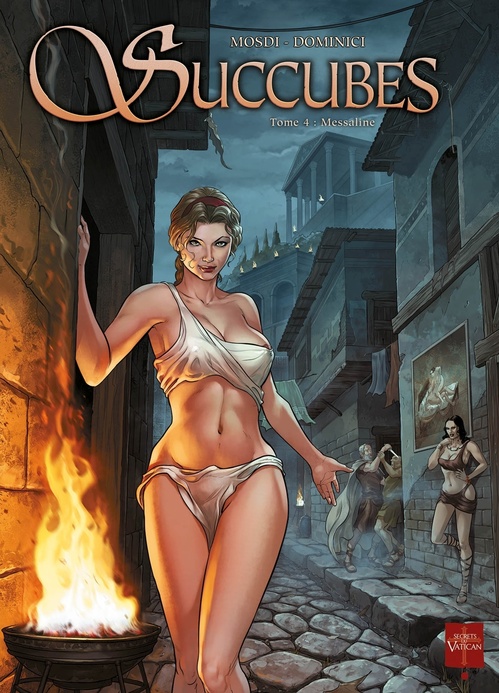 Couverture ebook de Succubes T04 - Messaline, de Thomas Mosdi